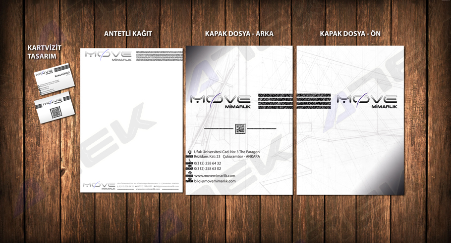 Move Mimarlık Kurumsal Kimlik Çalışması